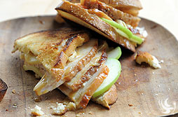 Turkey Apple Brie Sandwich