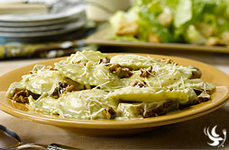 Pesto Chicken Ravioli