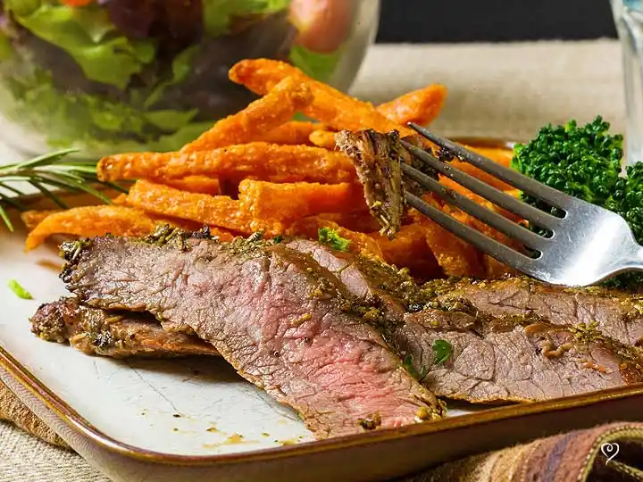 Herb Crusted Steaks