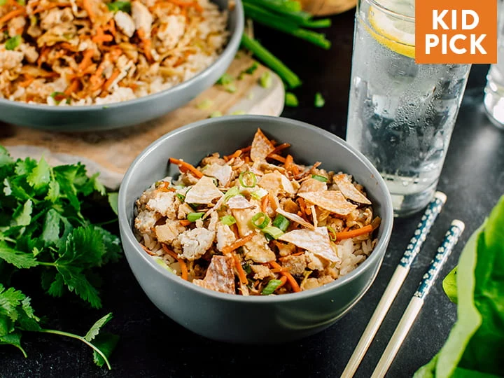 Chicken Egg Roll Bowl