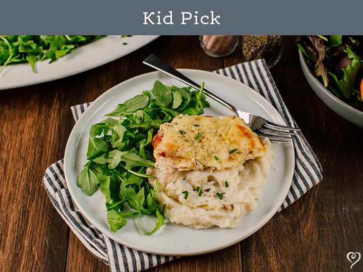 Creamy Baked Cordon Bleu