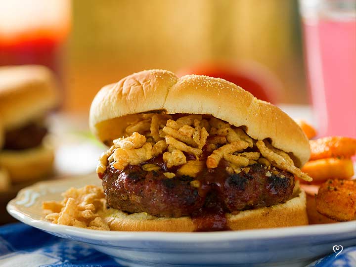 Texas Roadhouse Burgers with Salt and Pepper Fries