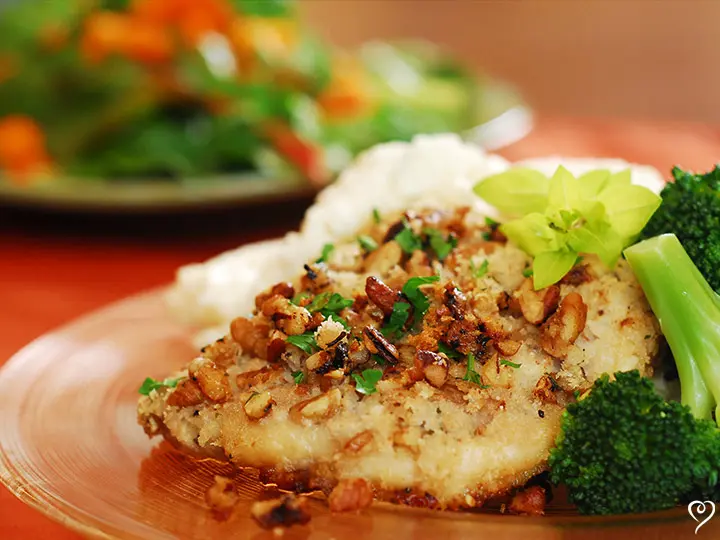 Pecan Crusted Pork Chops