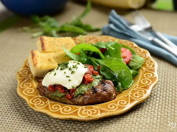 Steak Caprese
