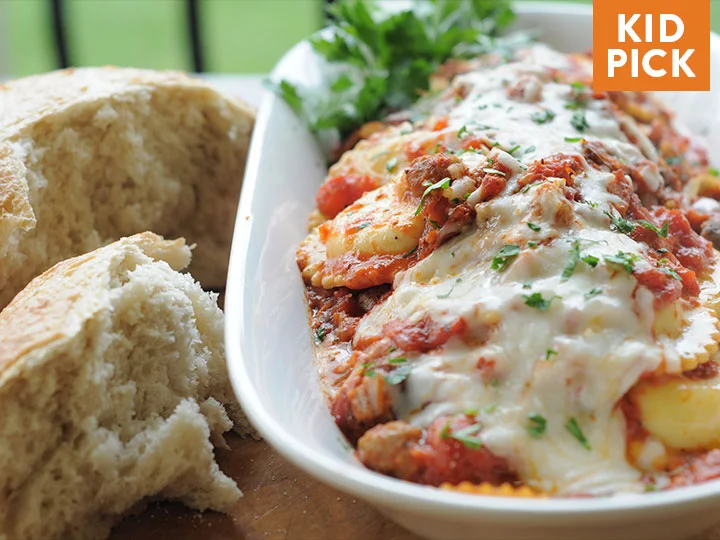 Layered Ravioli Bake