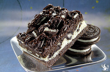 Chunky Oreo Brownies