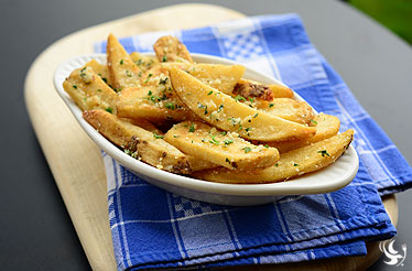 Parmesan Garlic Steak Fries