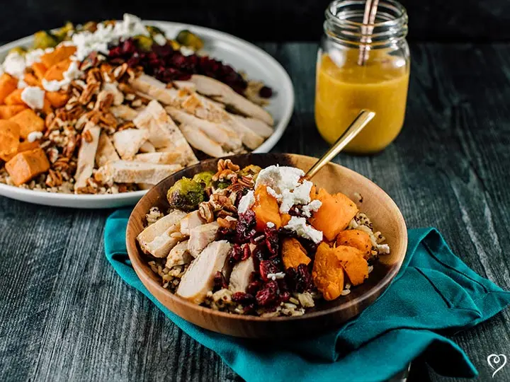 Harvest Chicken, Quinoa & Vegetable Power Bowl